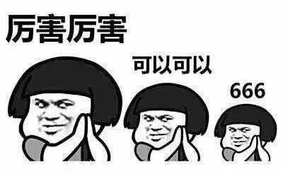 厲害厲害，可以可以，666